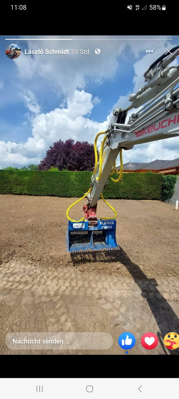 Referenz: Planier Profi im Einsatz